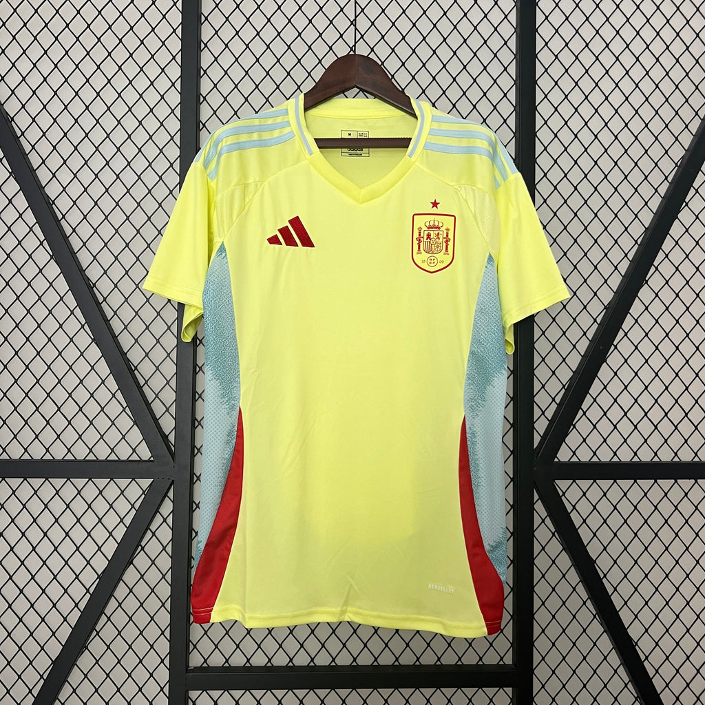 Spain Koke 8 Away Soccer Jersey Euro 2024