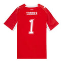 Switzerland Yann Sommer 1 Home Soccer Jersey World Cup 2026