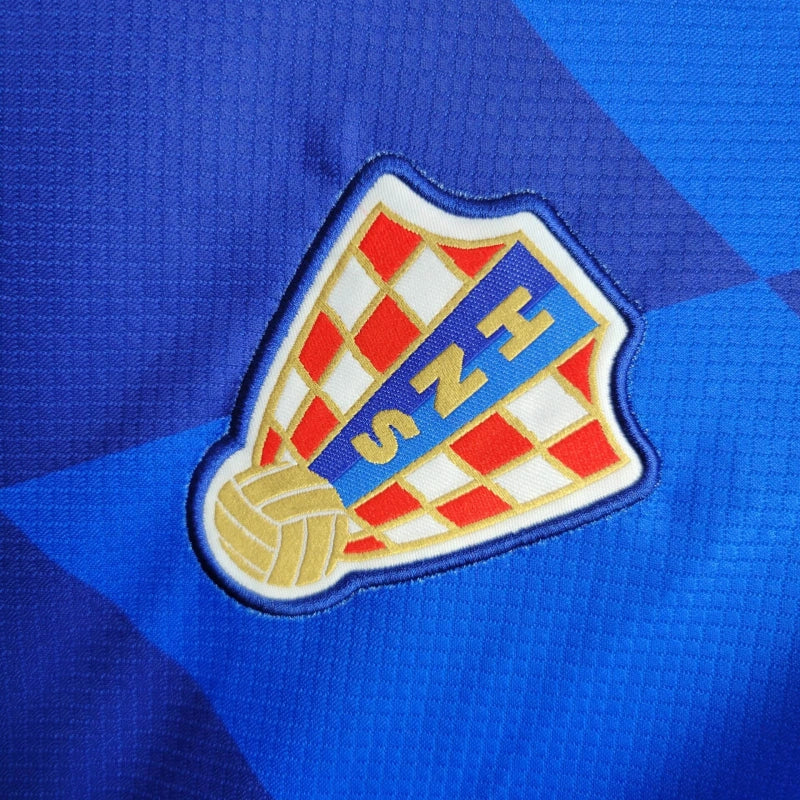 Croatia Josip Stanisic 2 Away Soccer Jersey Euro 2024