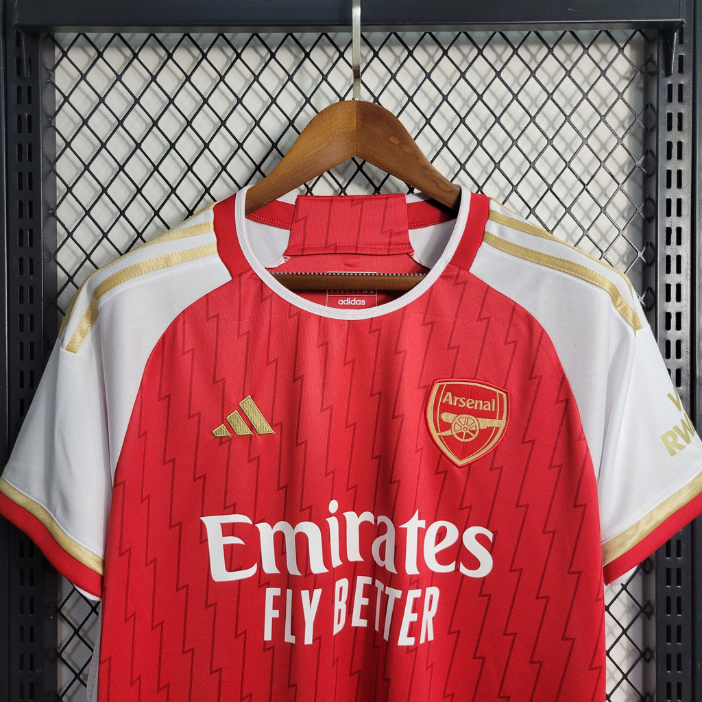 Arsenal Declan Rice 41 Home Soccer Jersey 2023/24