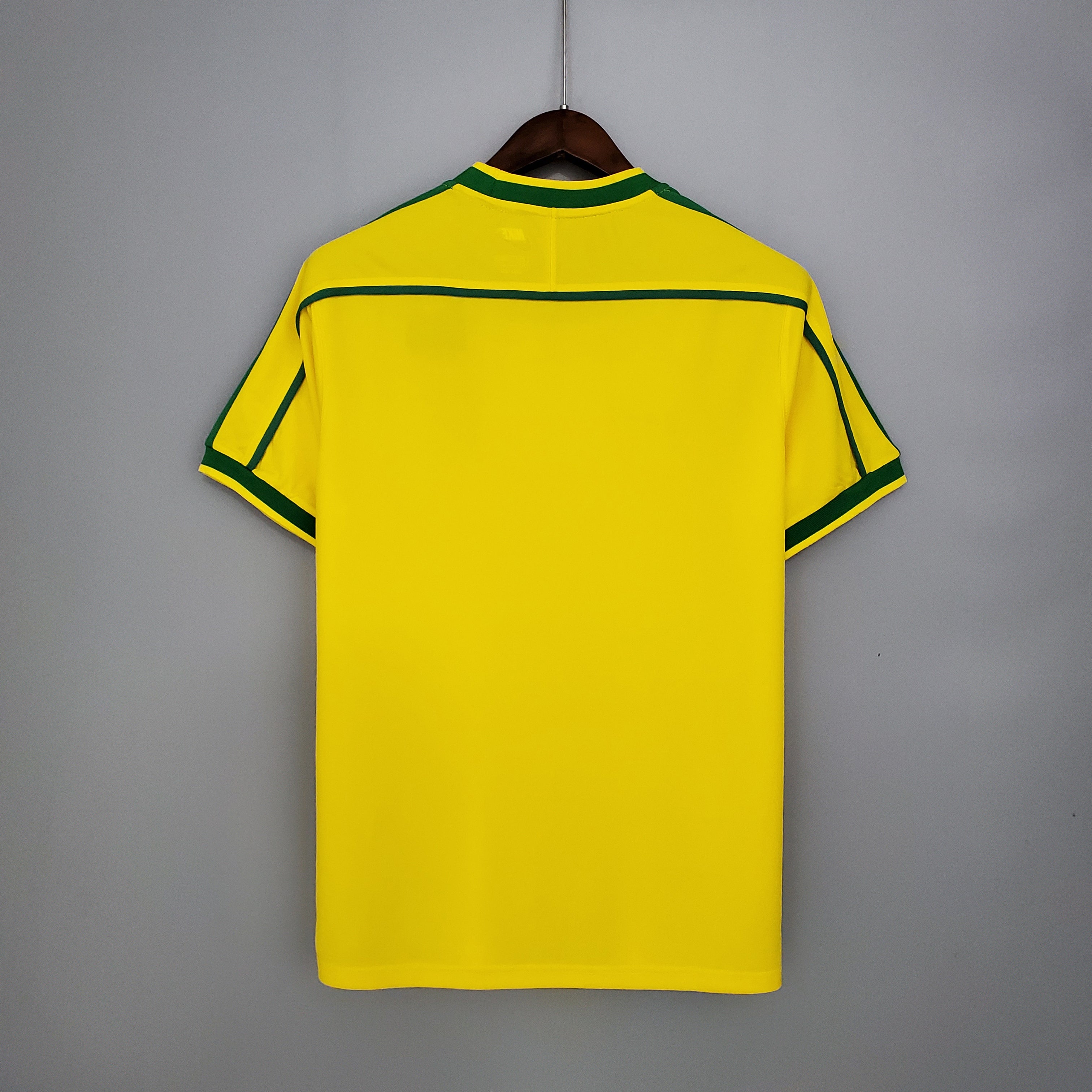 Brazil Home Retro Soccer Jersey World Cup 1998
