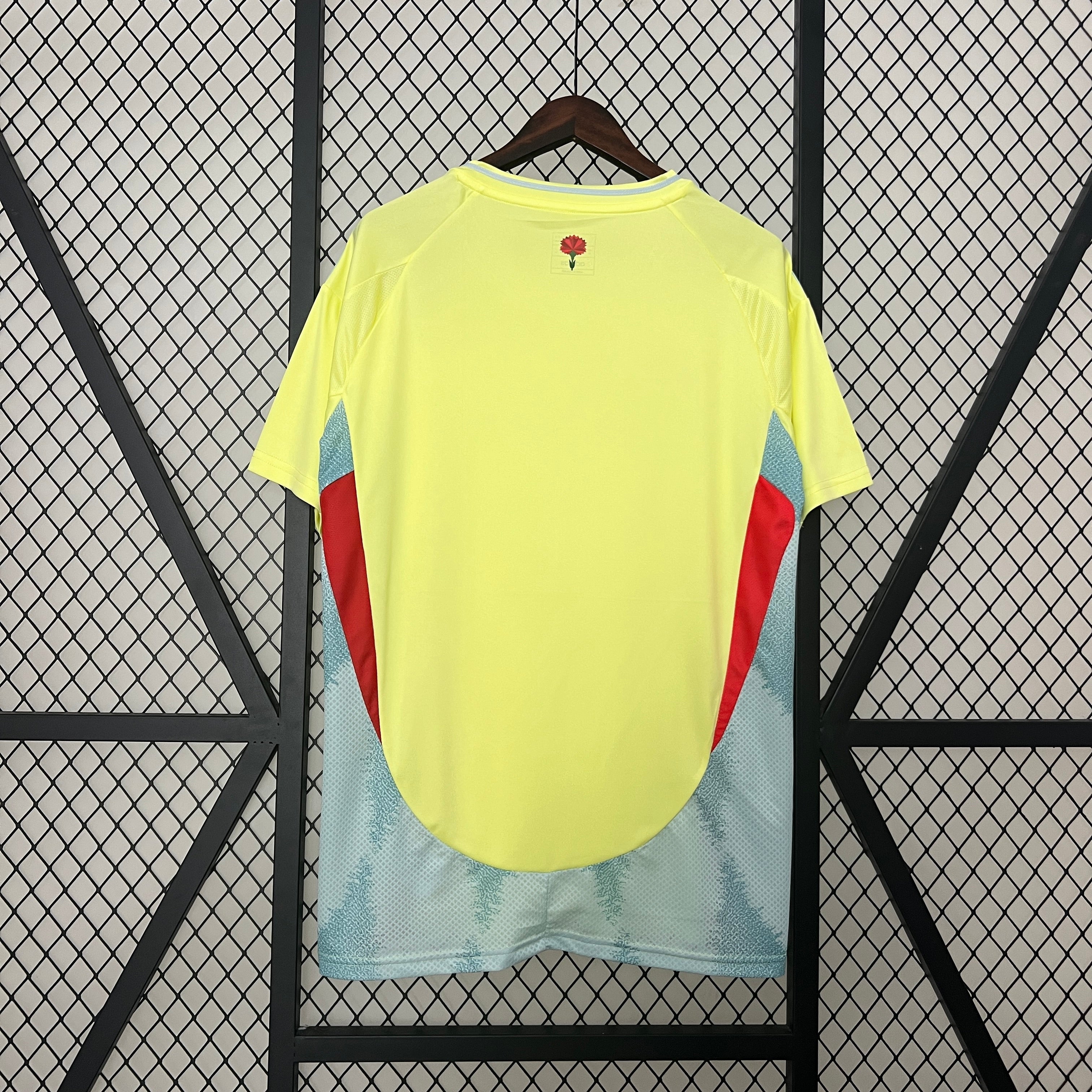 Spain Away Soccer Jersey UEFA Euro 2024 - Yellow