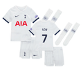 Tottenham Hotspur Son Heung-min 7 Kids Home Soccer Jersey 2023/24