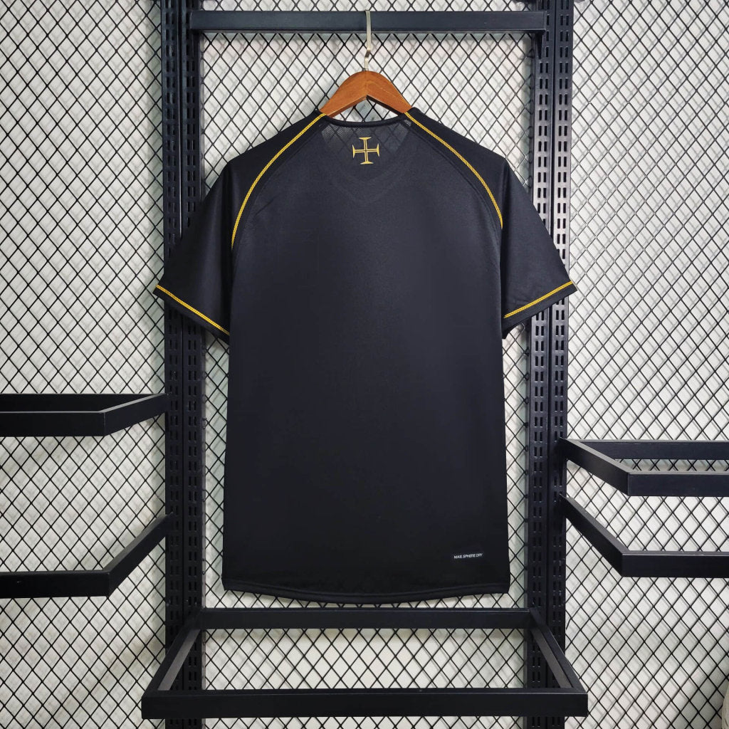 Portugal Retro Away Soccer Jersey World Cup 2006 - Black