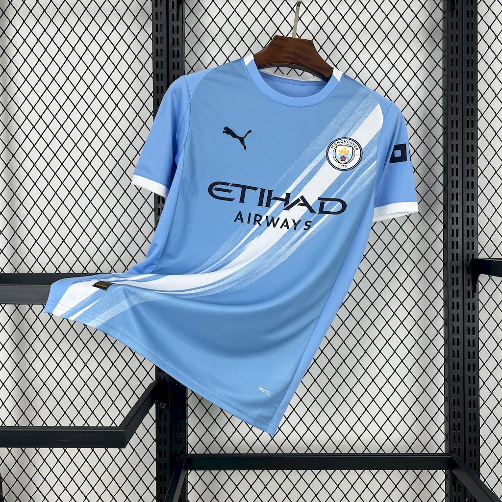 Manchester City Erling Haaland 9 Home Soccer Jersey 2025-2026