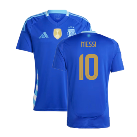 Argentina Lionel Messi 10 Away Soccer Jersey 2024/25