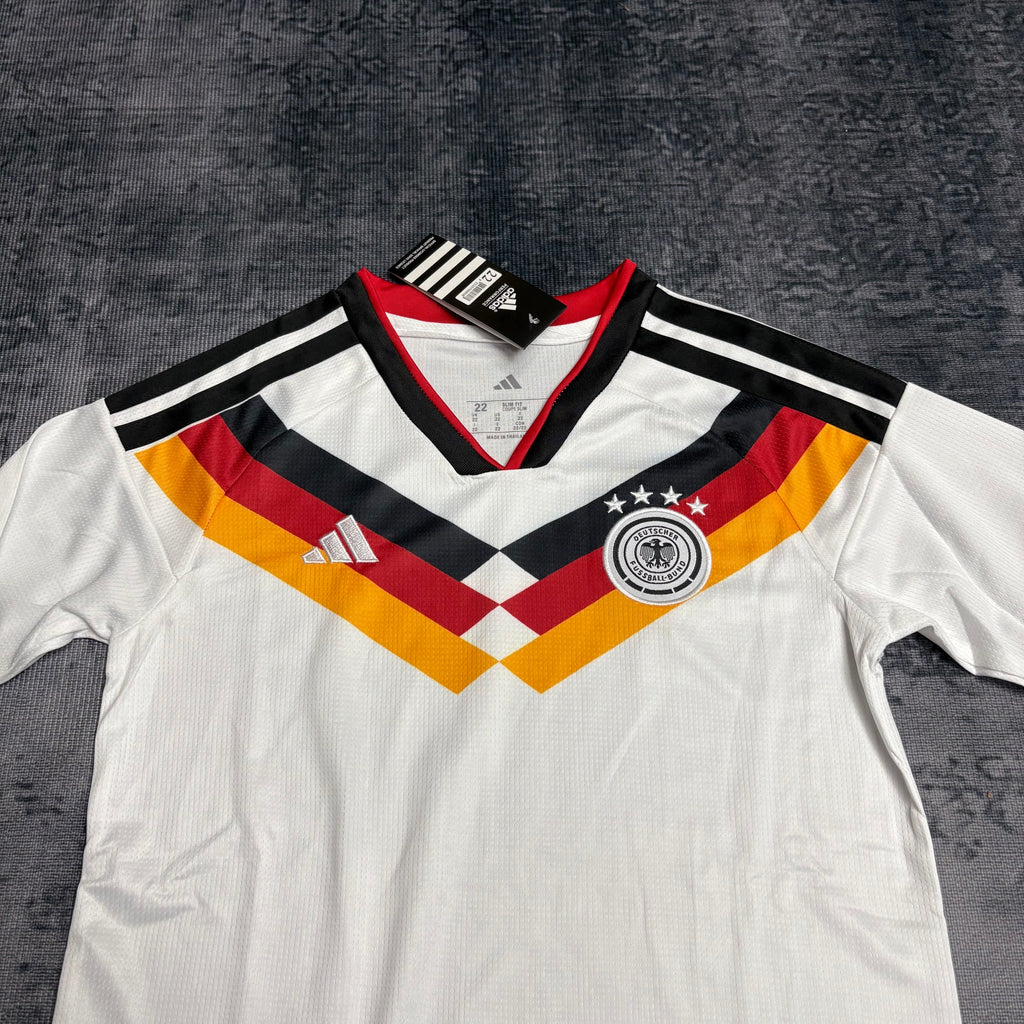Germany Kids Long Sleeve Home Soccer Jersey World Cup 2026