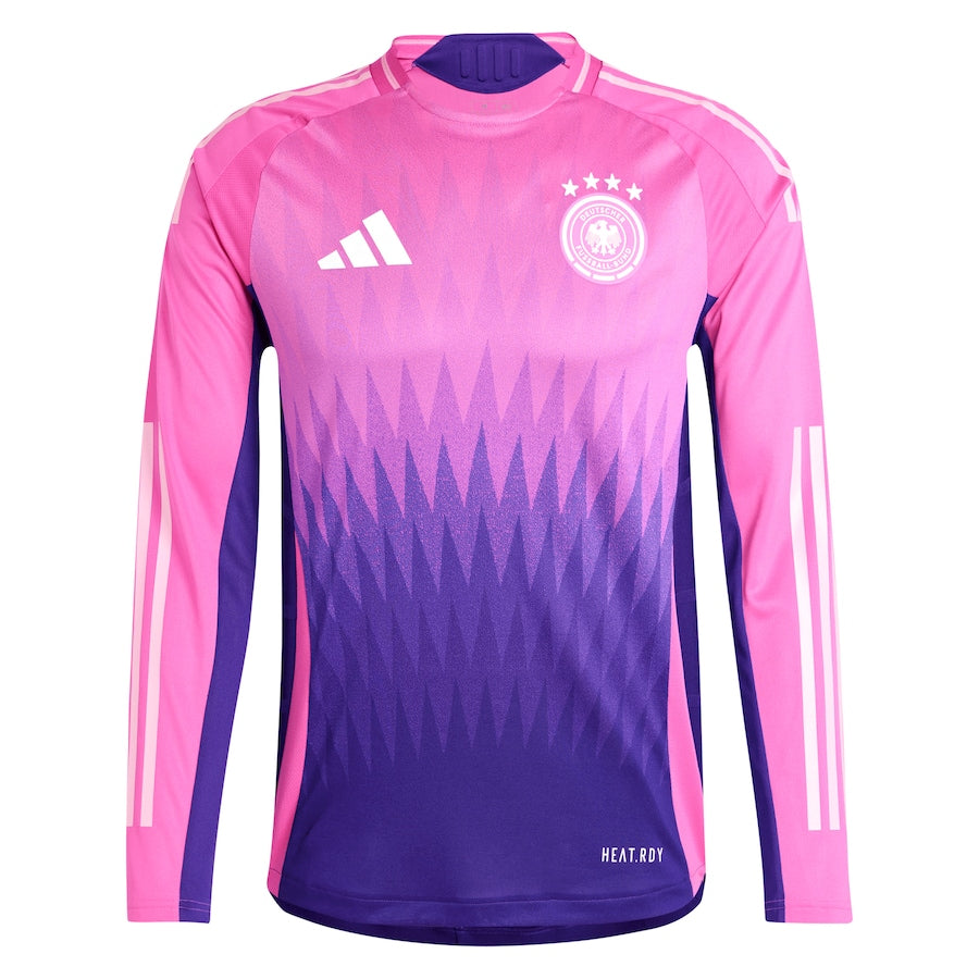 Germany Long Sleeve Away Soccer Jersey UEFA Euro 2024