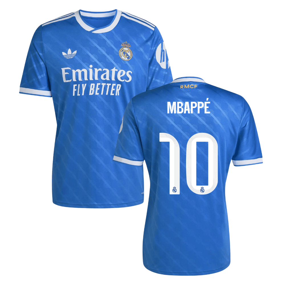 Real Madrid Kylian Mbappé 10 Third Soccer Jersey 2025-2026