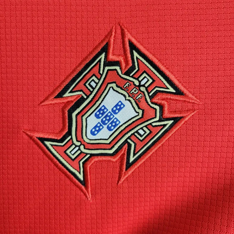 Women's Portugal Rafael Leão 17 Home Soccer Jersey Euro 2024