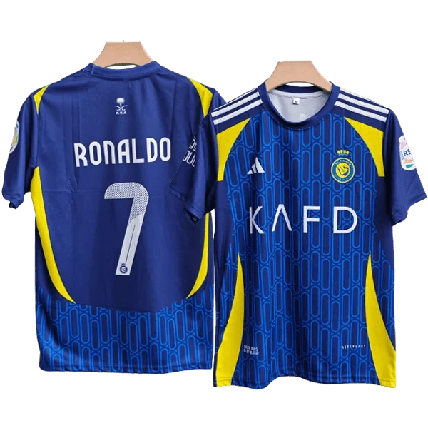 Al Nassr FC Cristiano Ronaldo 7 Away Soccer Jersey 2024/25