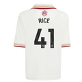 Arsenal Declan Rice 41 Kids Third Soccer Jersey 2025-2026