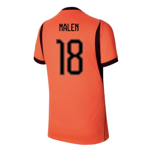 Netherlands Donyell Malen 18 Home Soccer Jersey World Cup 2026