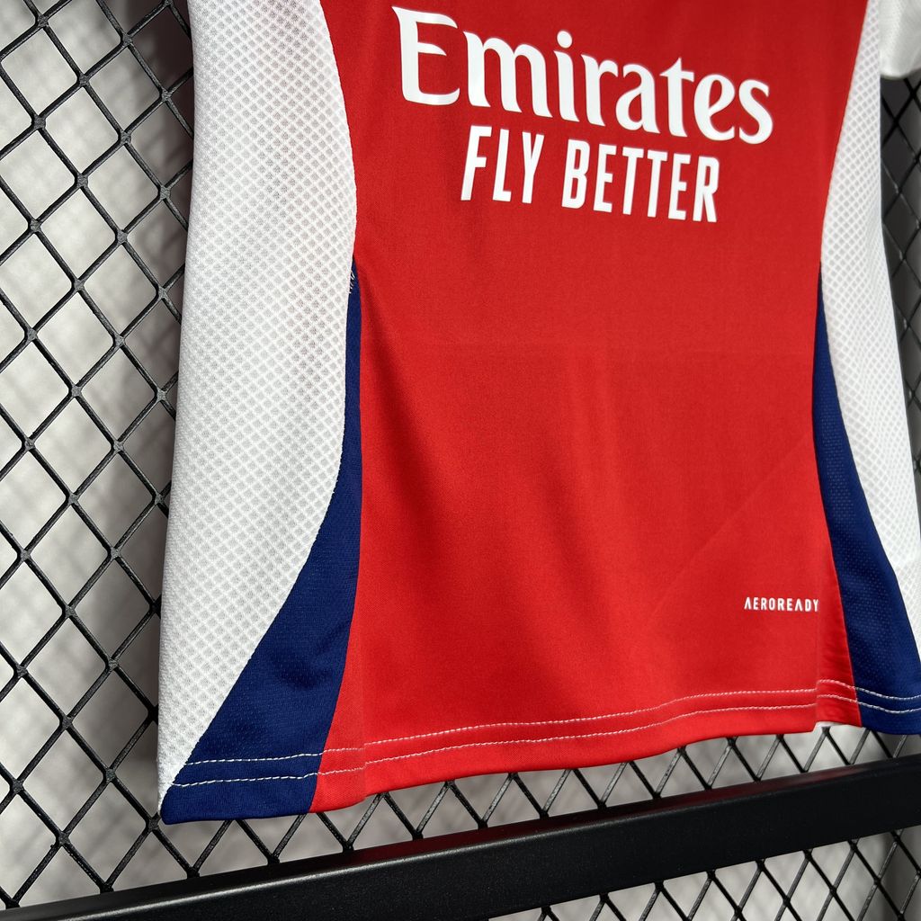 Arsenal Declan Rice 41 Kids Home Soccer Jersey 2024/25