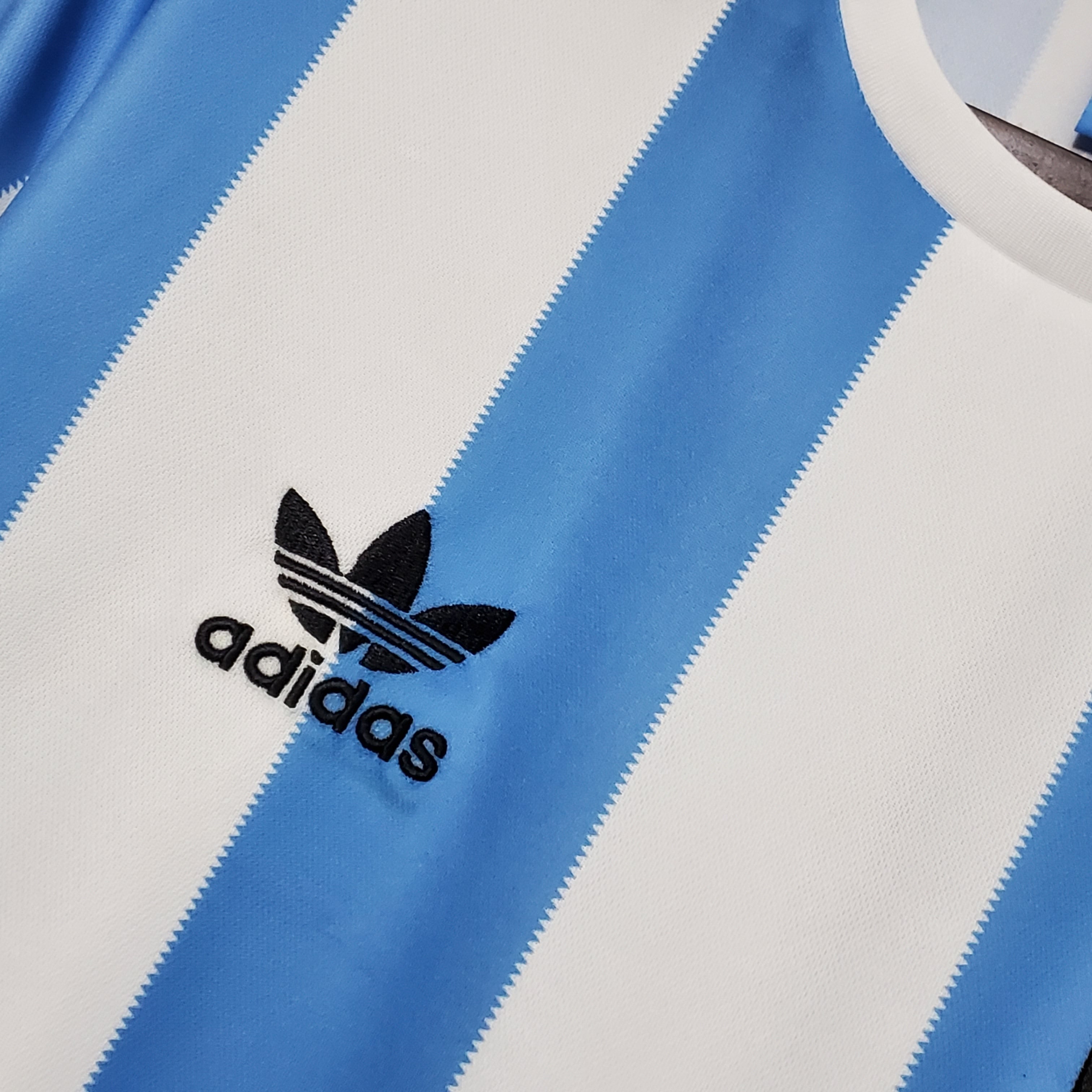 Argentina Home Retro Soccer Jersey World Cup 1978