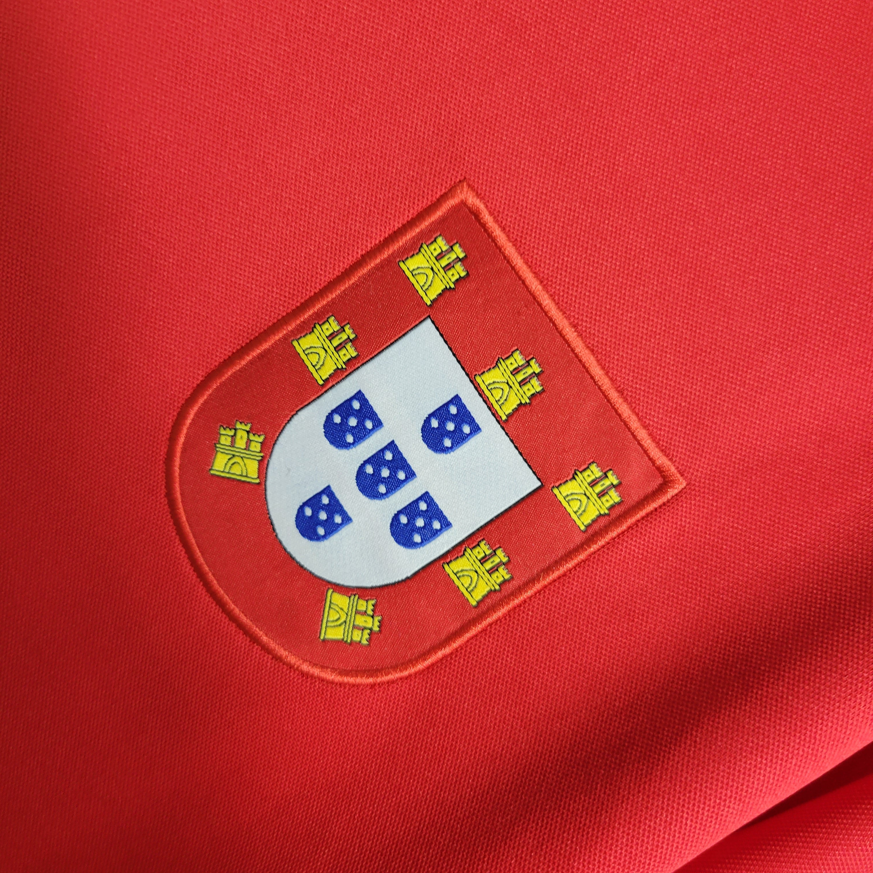 Portugal Retro Home Soccer Jersey UEFA Euro 1972