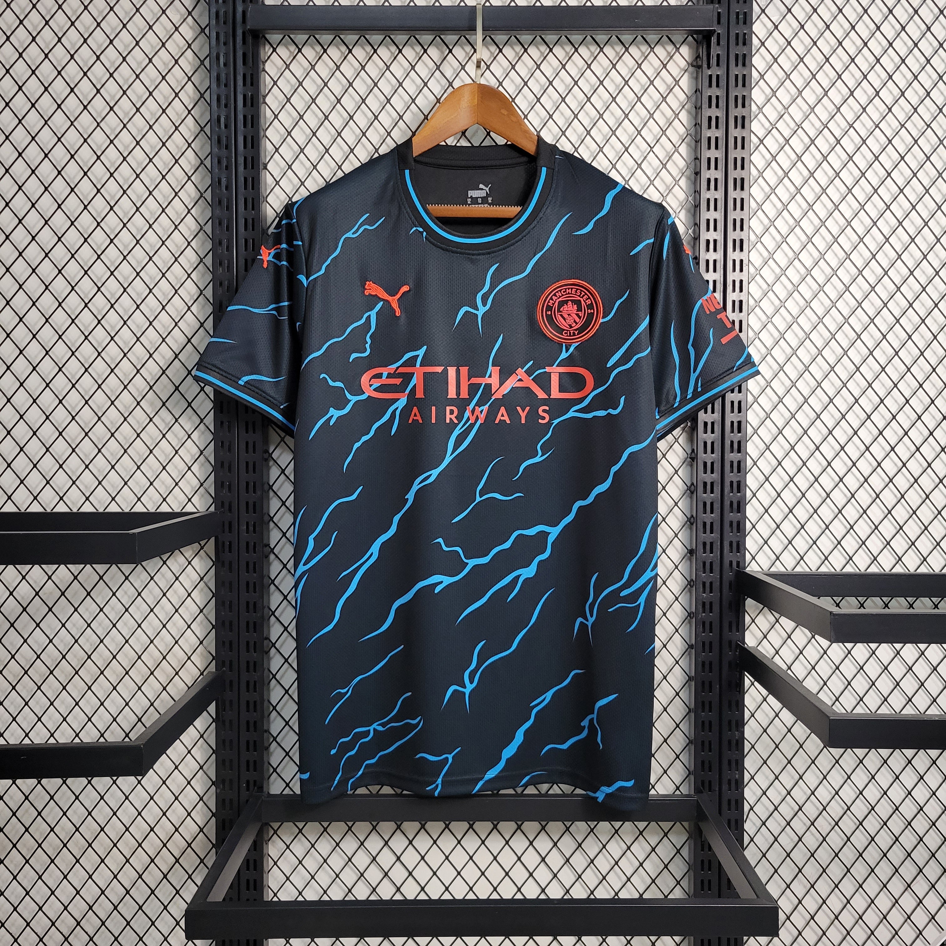 Man City Erling Haaland 9 Third Soccer Jersey 2023/24