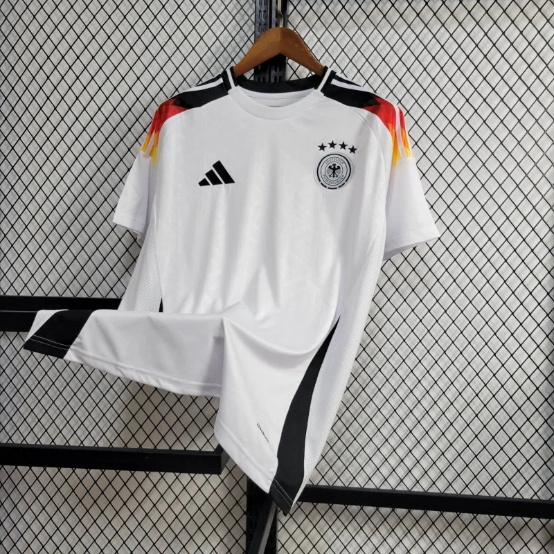 Germany Home Soccer Jersey UEFA Euro 2024 - White
