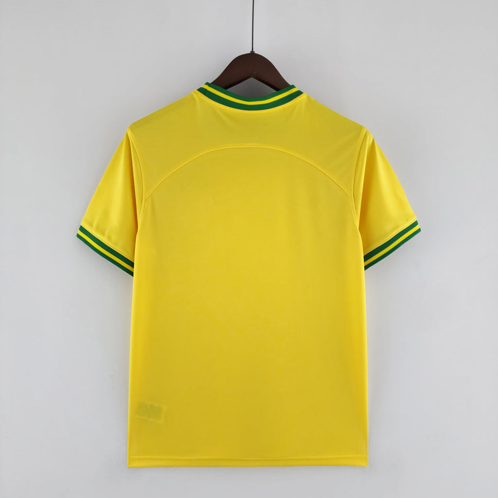 Brazil Concept Soccer Jersey 2022/23 - Yellow