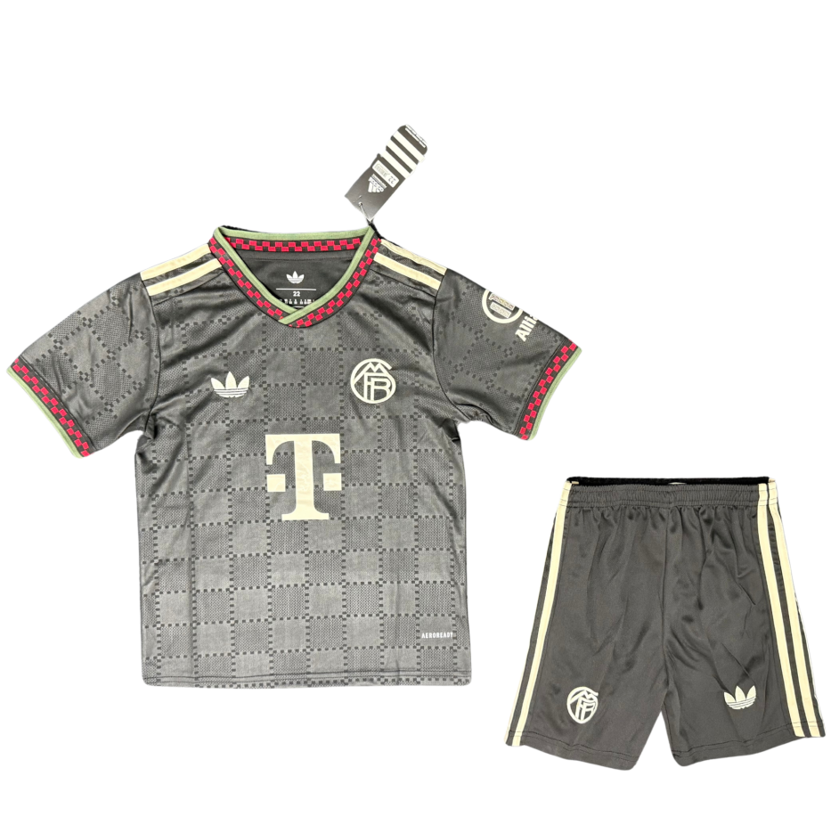 Bayern Munich Harry Kane 9 Kids Third Soccer Jersey 2025-2026