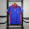 France Home Retro Soccer Jersey World Cup 2006